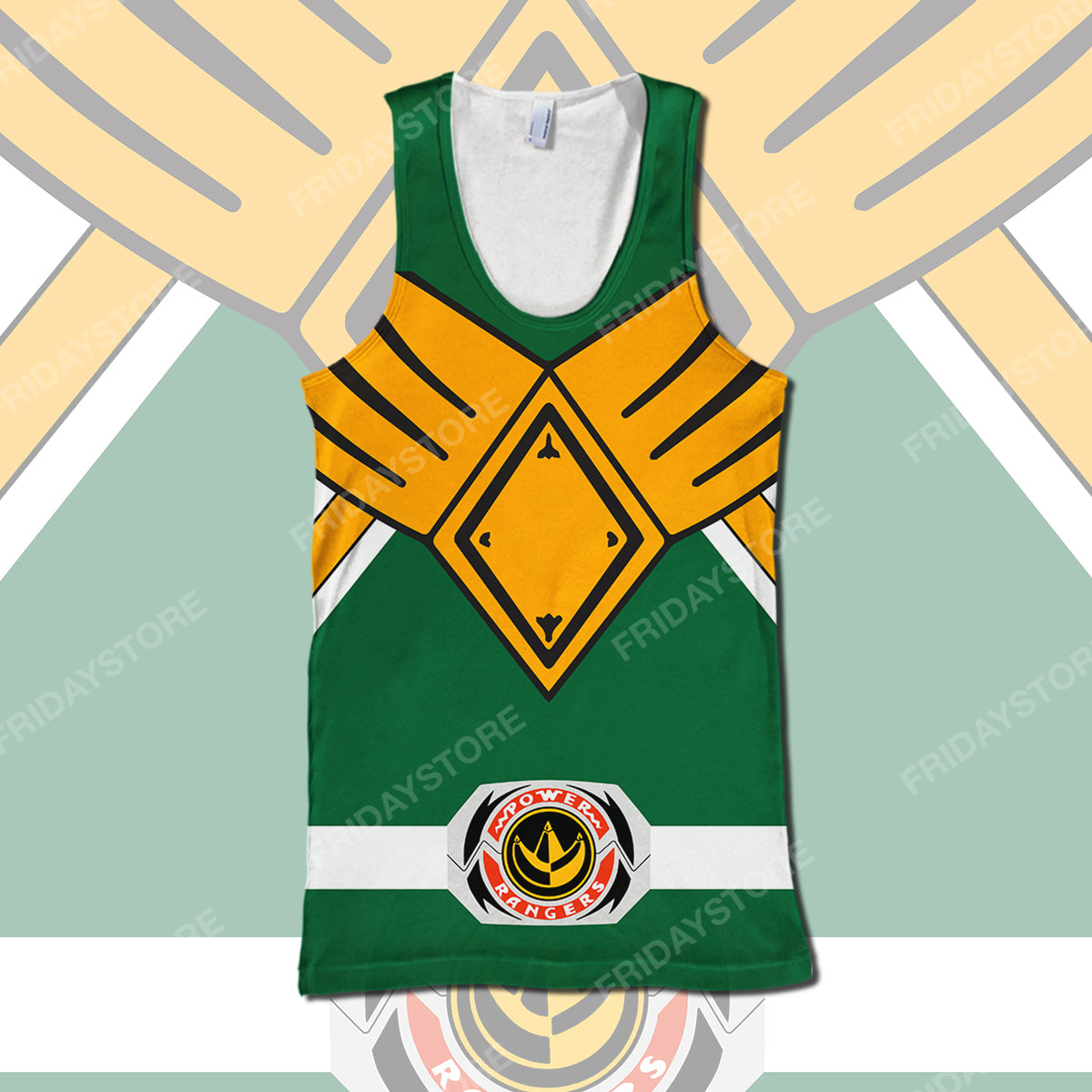 Power Ranger T-shirt Green Power Ranger Costume T-shirt Awesome Power Ranger Hoodie Sweater Tank 2024
