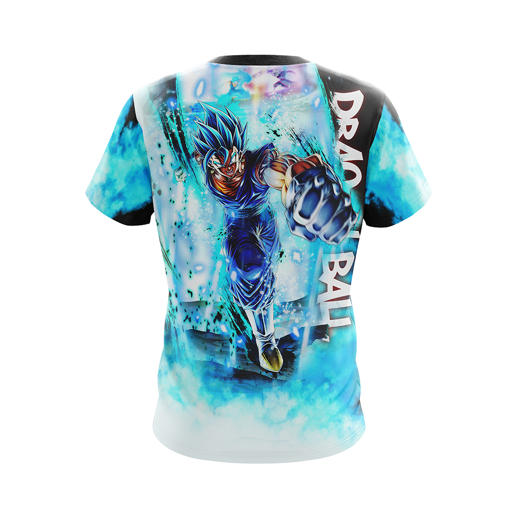 Dragon Ball Z T-shirt Vegetto Glowing Blue T-shirt Dragon Ball Z Hoodie