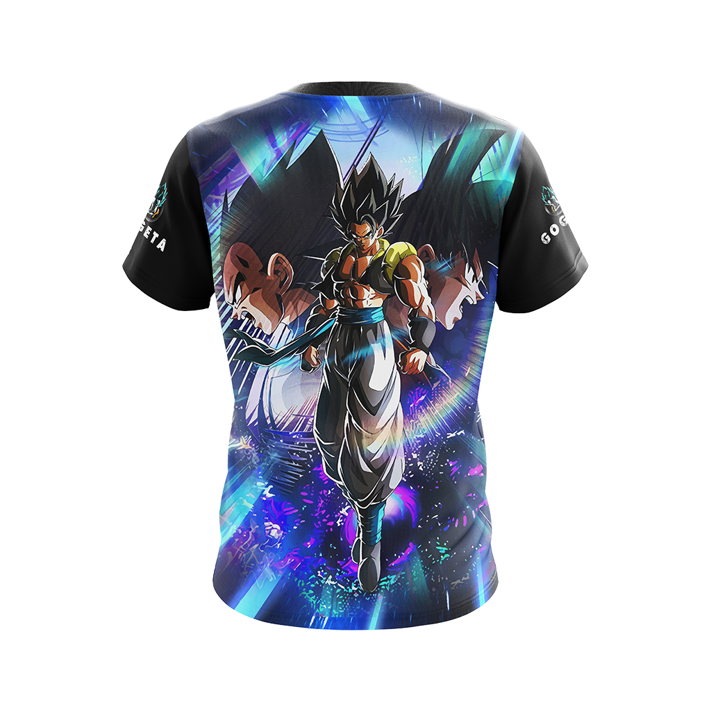 Dragon Ball Z T-shirt Dragon Ball Gogeta Vegeta And Goku Black Blue T-shirt Dragon Ball Hoodie Goku Shirt