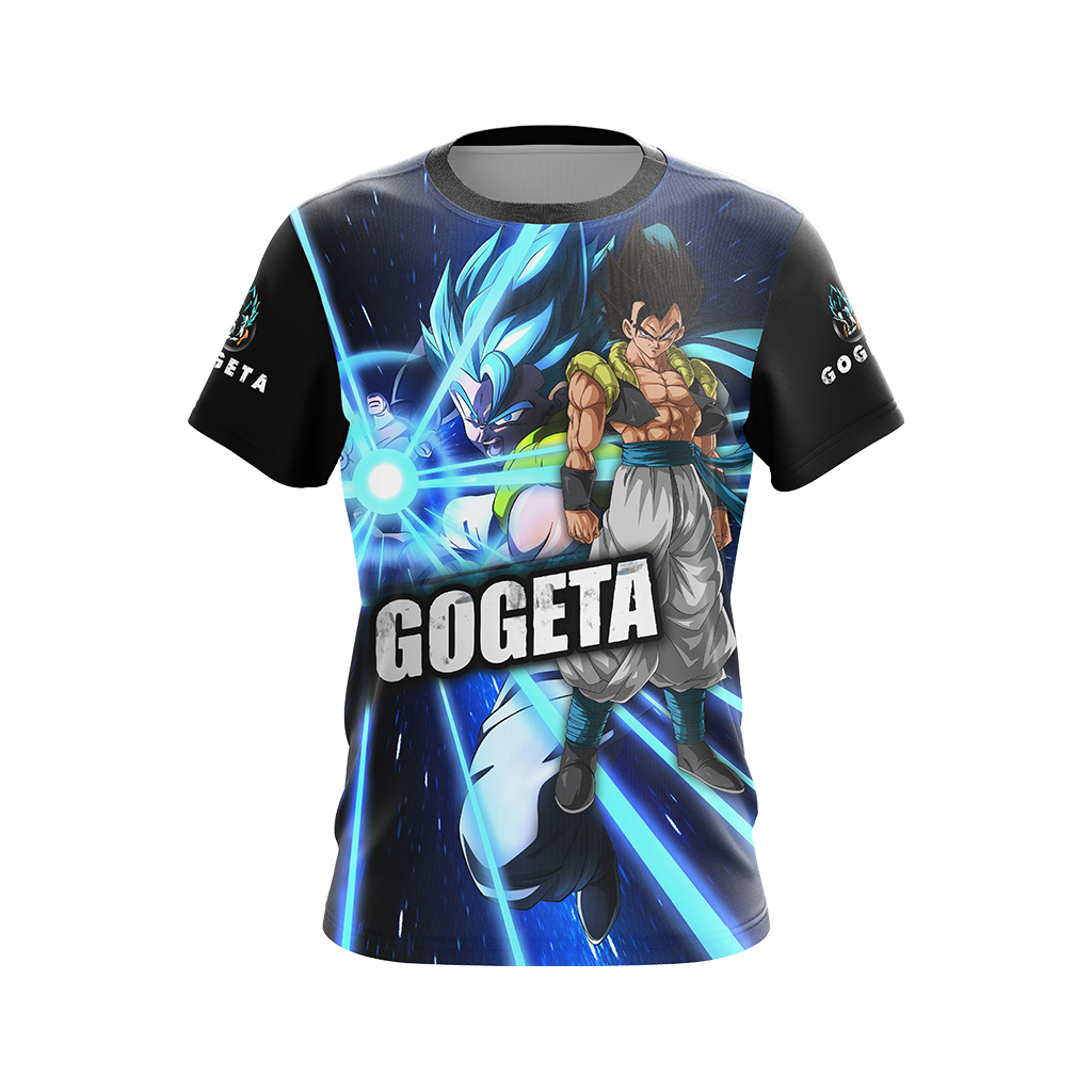 Dragon Ball Z T-shirt Dragon Ball Gogeta Vegeta And Goku Black Blue T-shirt Dragon Ball Hoodie Goku Shirt