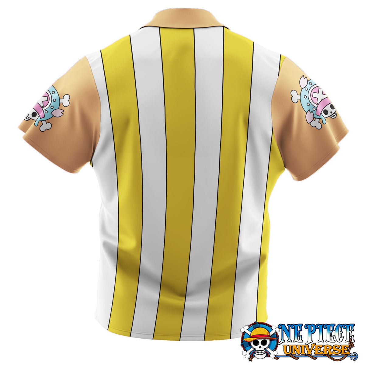 Tony Tony Chopper Pattern Button Up Hawaiian Shirt | One Piece Universe Store