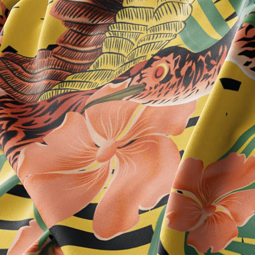 The Big Lebowski The Dude Medina Sod Bowling Pocket Hawaiian Shirt - Tazila