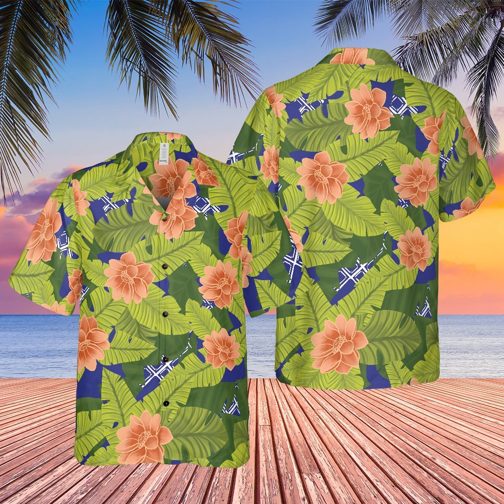 The Tonight Show Starring Jimmy Fallon Adam Sandler Palm Tree Hawaiian Shirt - Tazila