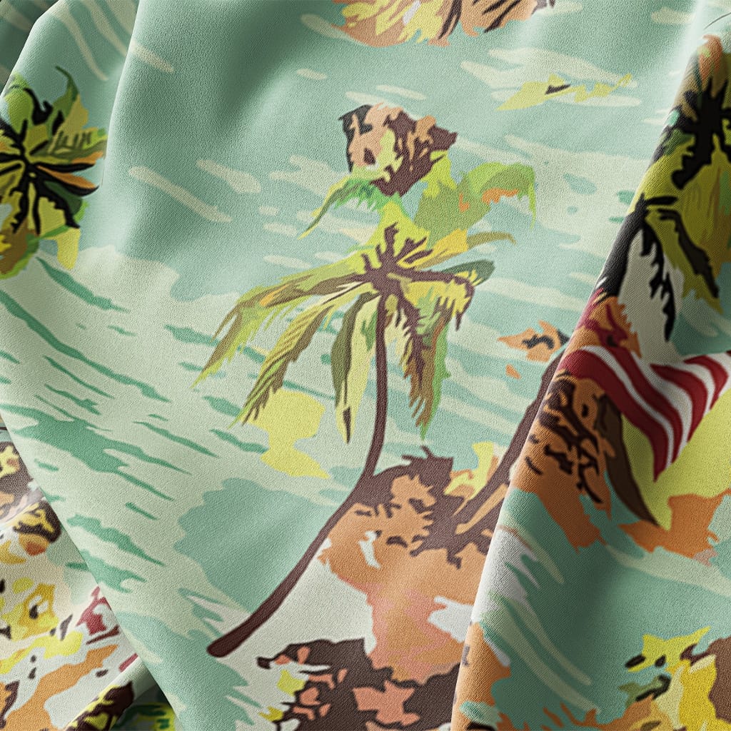 Alien Harry Dean Stanton Samuel Brett Tropical Hawaiian Shirt - Tazila