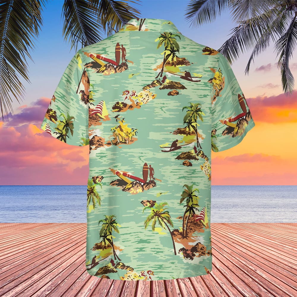 Alien Harry Dean Stanton Samuel Brett Tropical Hawaiian Shirt - Tazila