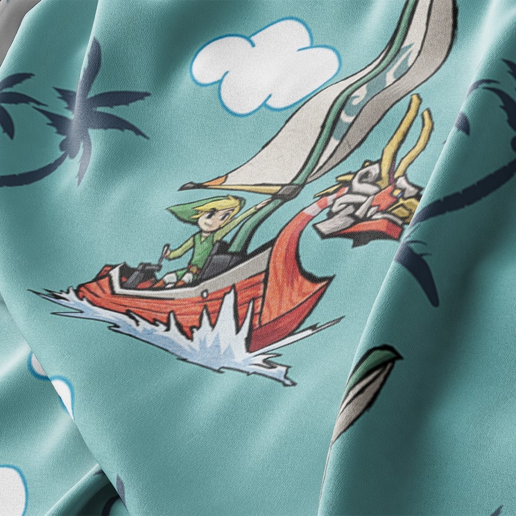 Hawkeye Wilson Fisk Kingpin White Hibicus Hawaiian Shirt - Tazila