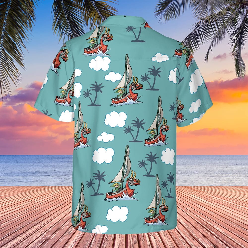 Hawkeye Wilson Fisk Kingpin White Hibicus Hawaiian Shirt - Tazila