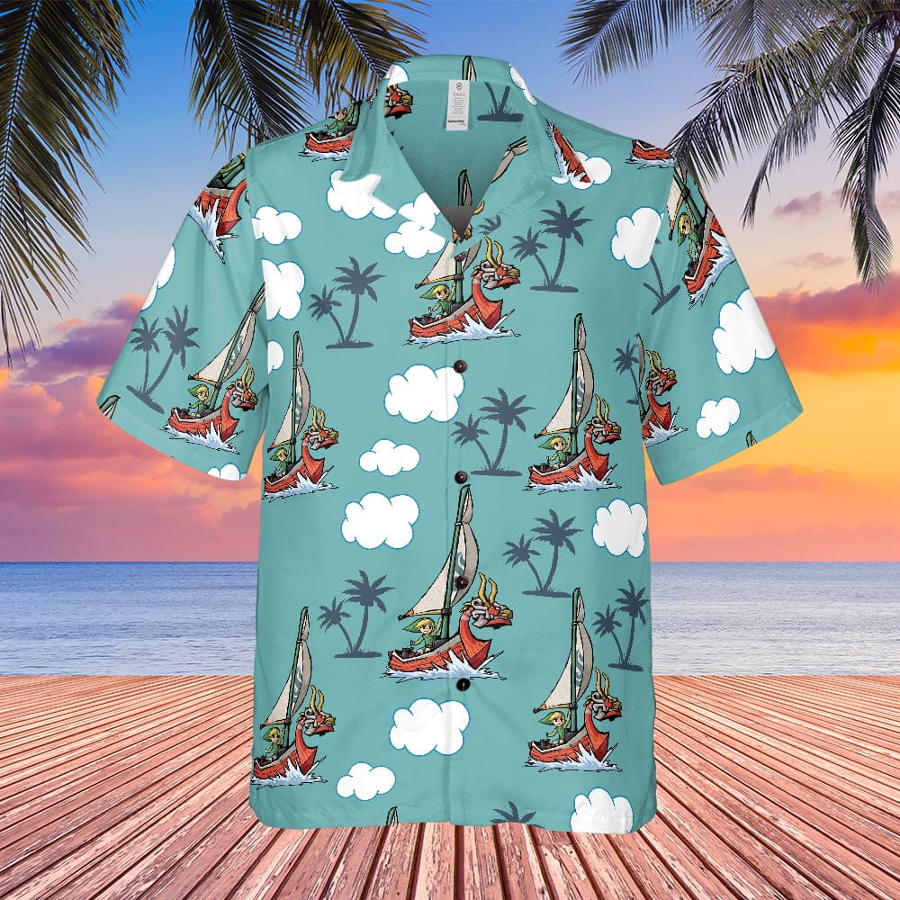 Hawkeye Wilson Fisk Kingpin White Hibicus Hawaiian Shirt - Tazila