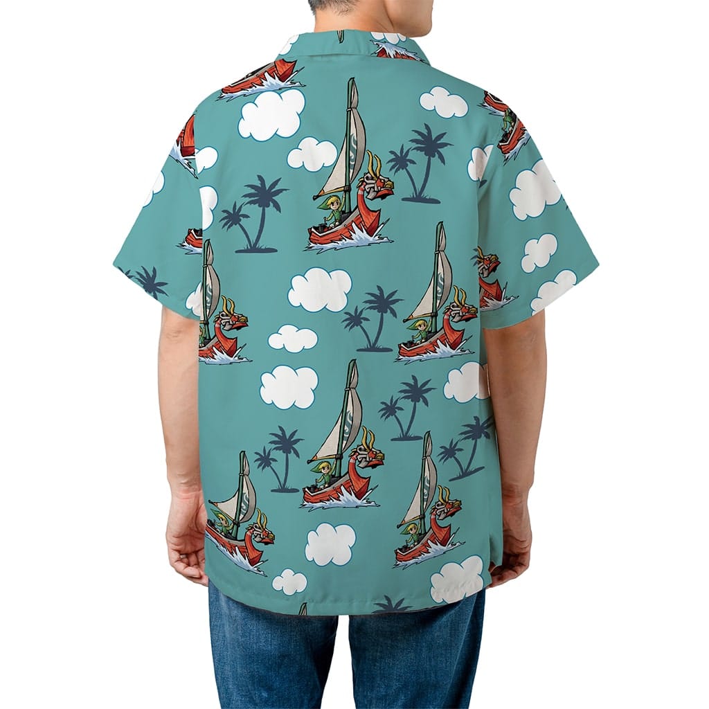 Hawkeye Wilson Fisk Kingpin White Hibicus Hawaiian Shirt - Tazila