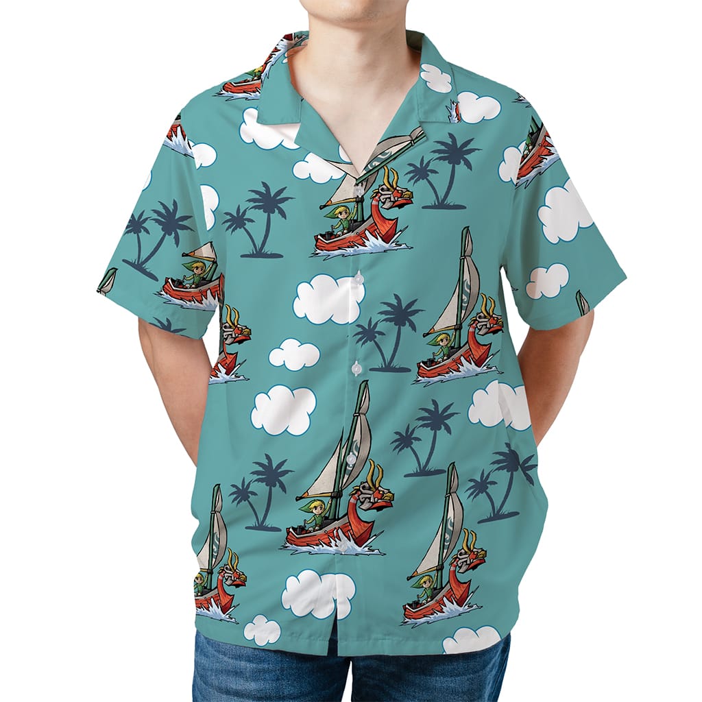 Hawkeye Wilson Fisk Kingpin White Hibicus Hawaiian Shirt - Tazila