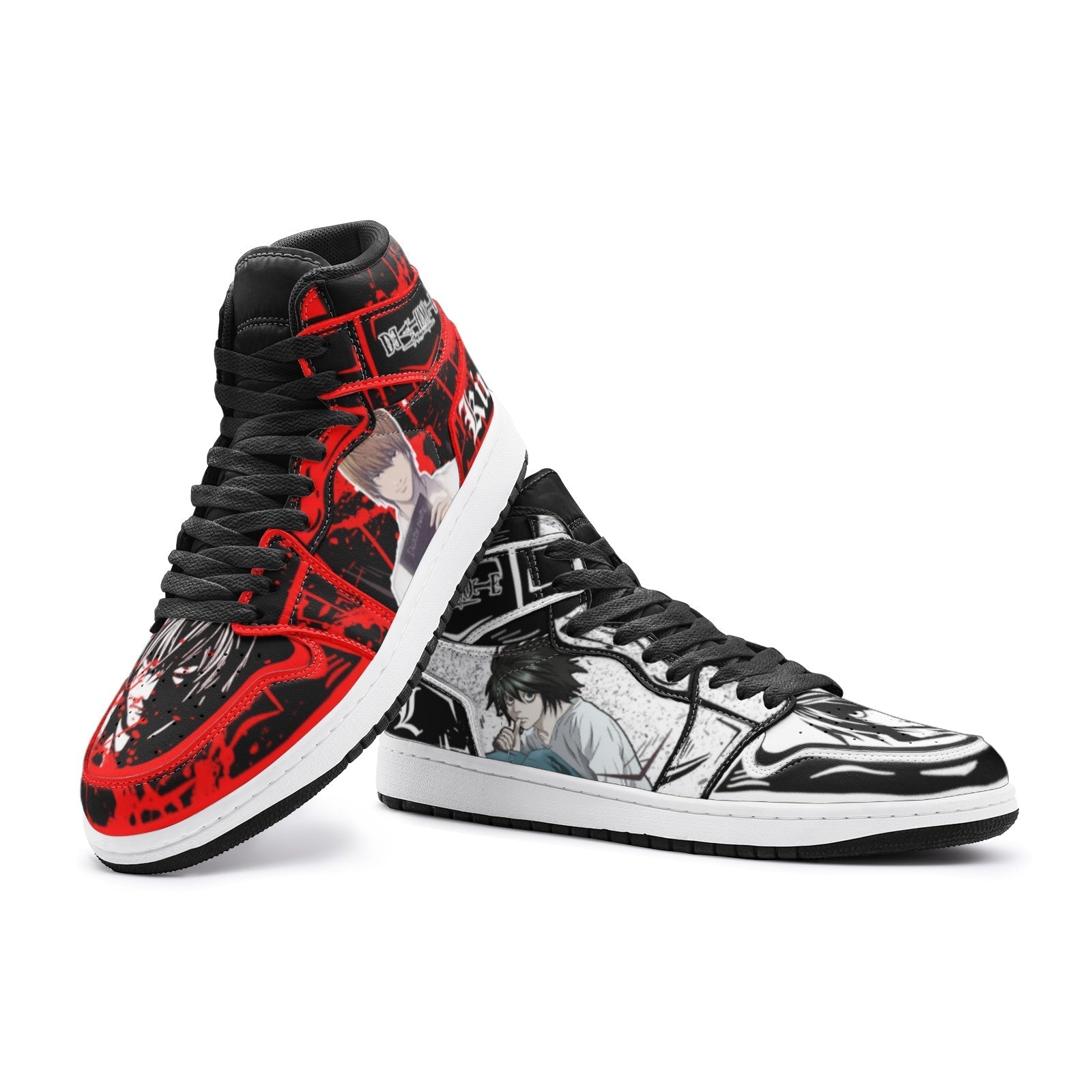 Yagami Light Kira and L Lawliet Death Note JD1 Shoes