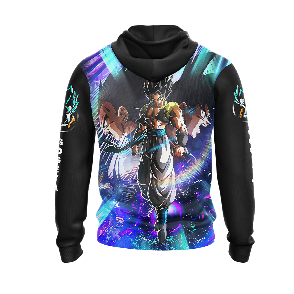 Dragon Ball Z T-shirt Dragon Ball Gogeta Vegeta And Goku Black Blue T-shirt Dragon Ball Hoodie Goku Shirt