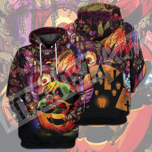 Legend Of Zelda Halloween Shirt Evil Link Halloween T-shirt Legend Of Zelda Hoodie